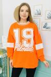 158948 Kapsonlu Baskili Sweatshirt